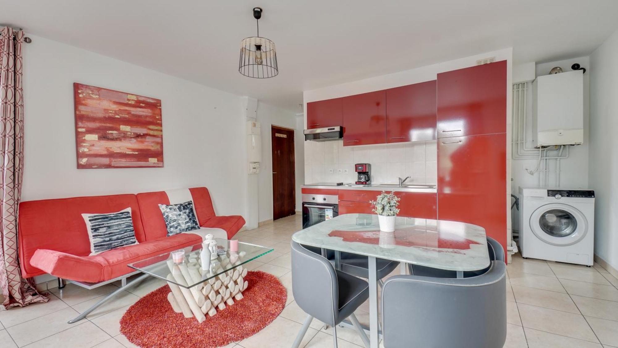 Chic Apart With Parking Near Paris أوبارفيلييه المظهر الخارجي الصورة